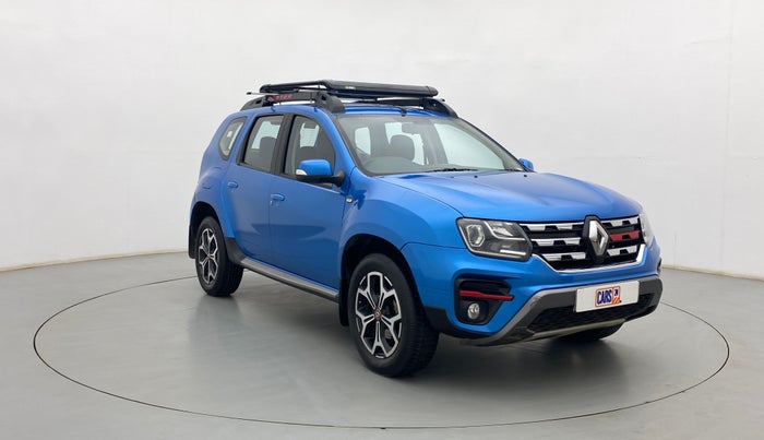 2020 Renault Duster RXZ 1.3 TURBO PETROL CVT, Petrol, Automatic, 68,856 km, Right Front Diagonal
