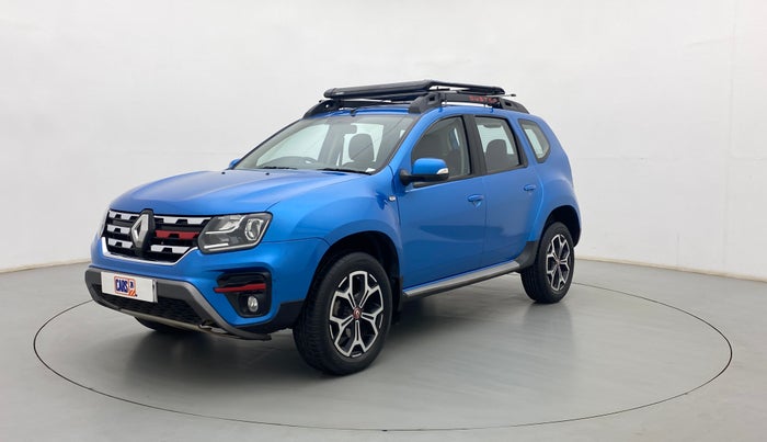 2020 Renault Duster RXZ 1.3 TURBO PETROL CVT, Petrol, Automatic, 68,856 km, Left Front Diagonal