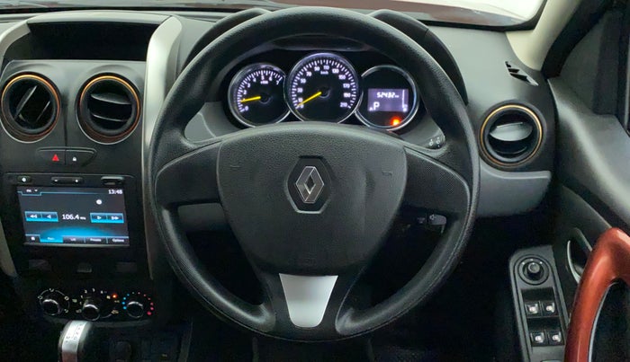 2018 Renault Duster RXS CVT, Petrol, Automatic, 52,432 km, Steering Wheel Close Up