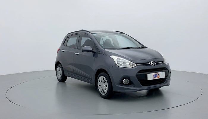 2014 Hyundai Grand i10 SPORTZ 1.2 KAPPA VTVT, Petrol, Manual, 66,628 km, Right Front Diagonal