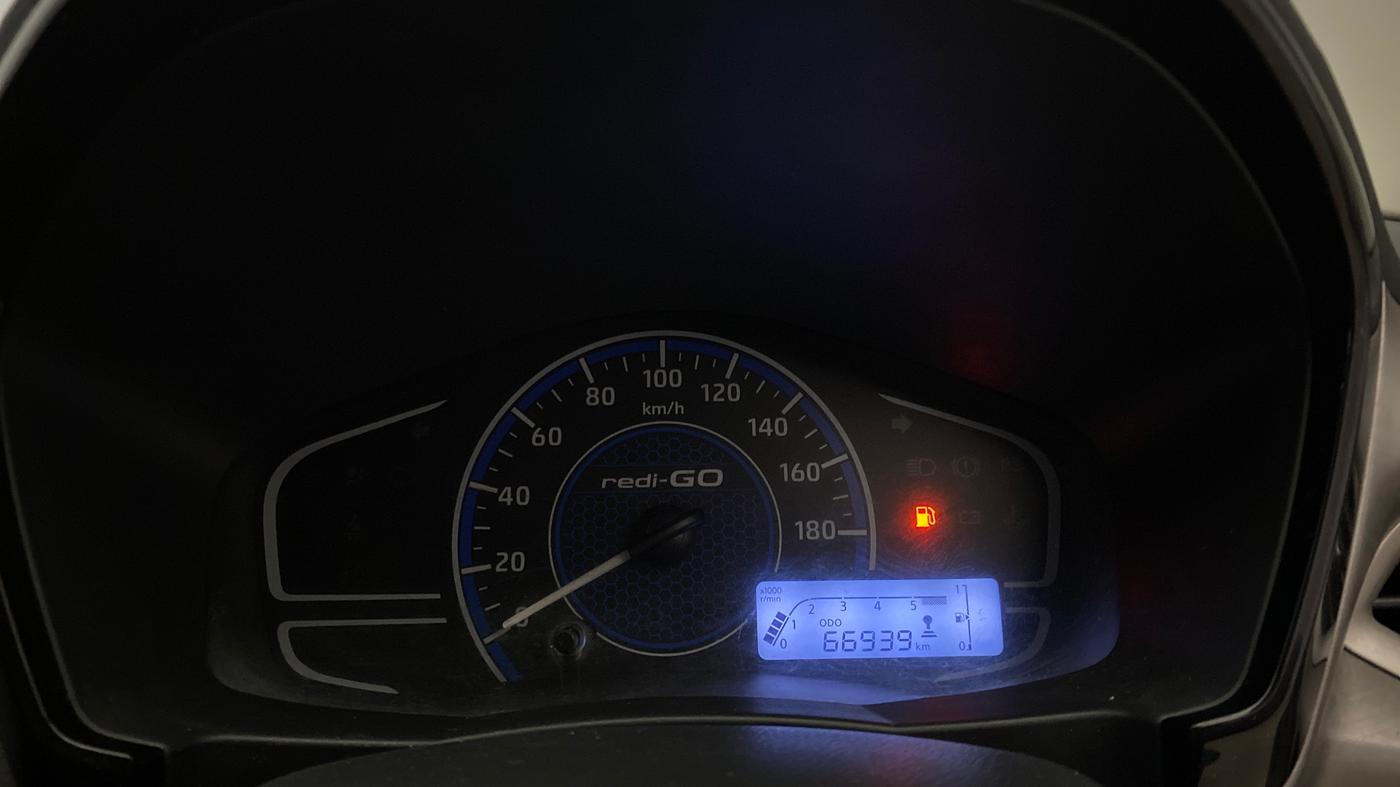 2021 Datsun Redi Go T, Petrol, Manual, 66,938 km, Odometer Image