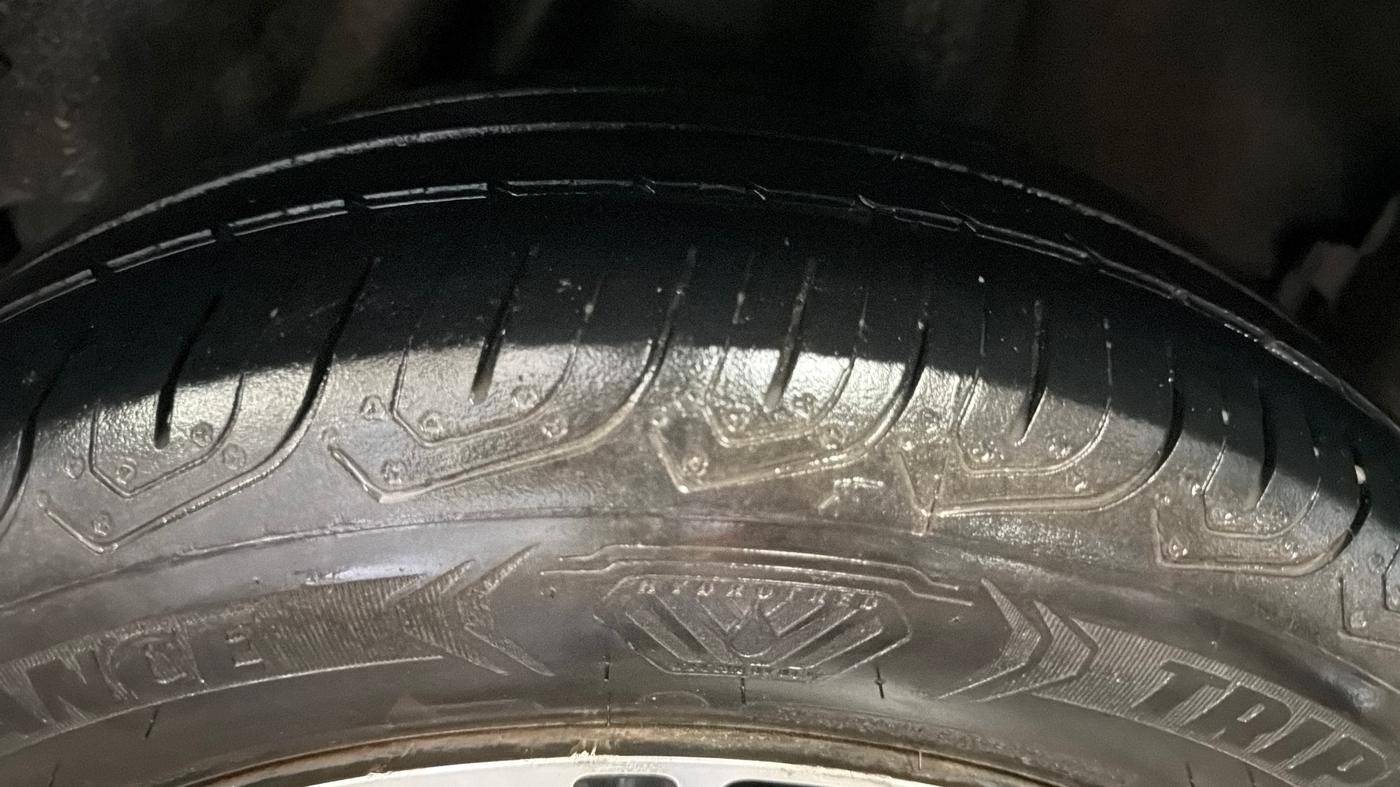2017 Honda City 1.5L I-VTEC V MT, Petrol, Manual, 76,686 km, Left Rear Tyre Tread