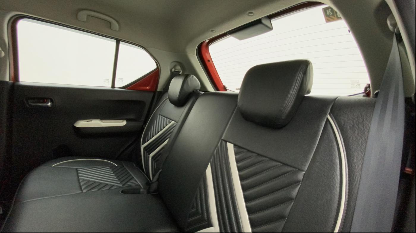 2018 Maruti IGNIS ALPHA 1.2 AMT DUAL TONE, Petrol, Automatic, 77,285 km, Right Side Rear Door Cabin