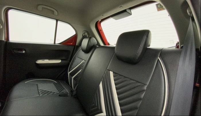 2018 Maruti IGNIS ALPHA 1.2 AMT DUAL TONE, Petrol, Automatic, 77,285 km, Right Side Rear Door Cabin