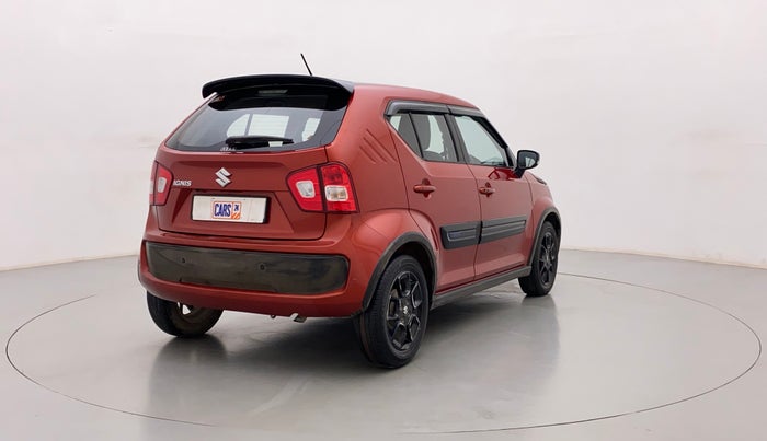 2018 Maruti IGNIS ALPHA 1.2 AMT DUAL TONE, Petrol, Automatic, 77,285 km, Right Back Diagonal