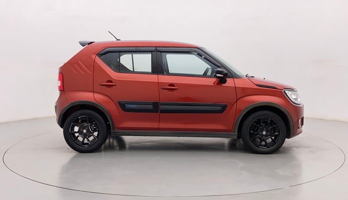 2018 Maruti IGNIS ALPHA 1.2 AMT DUAL TONE, Petrol, Automatic, 77,285 km, Right Side View