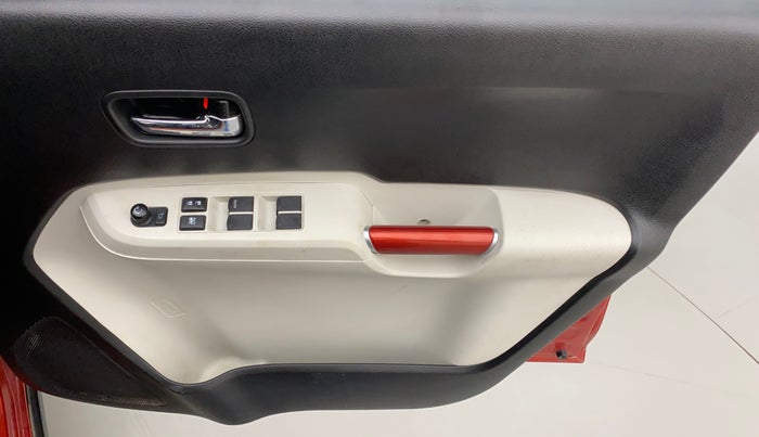 2018 Maruti IGNIS ALPHA 1.2 AMT DUAL TONE, Petrol, Automatic, 77,285 km, Driver Side Door Panels Control