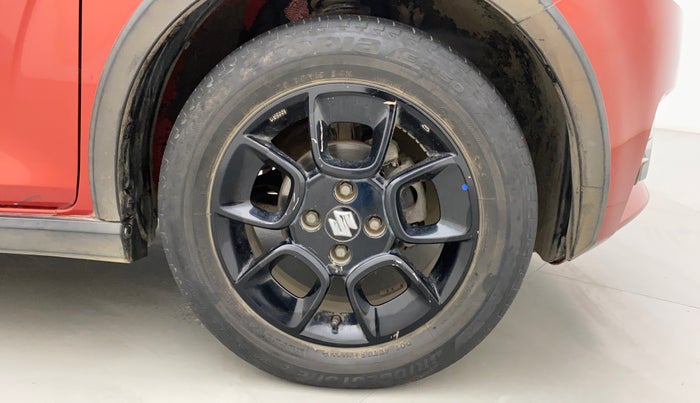 2018 Maruti IGNIS ALPHA 1.2 AMT DUAL TONE, Petrol, Automatic, 77,285 km, Right Front Wheel