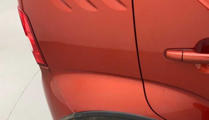 2018 Maruti IGNIS ALPHA 1.2 AMT DUAL TONE, Petrol, Automatic, 77,285 km, Right quarter panel - Slightly dented
