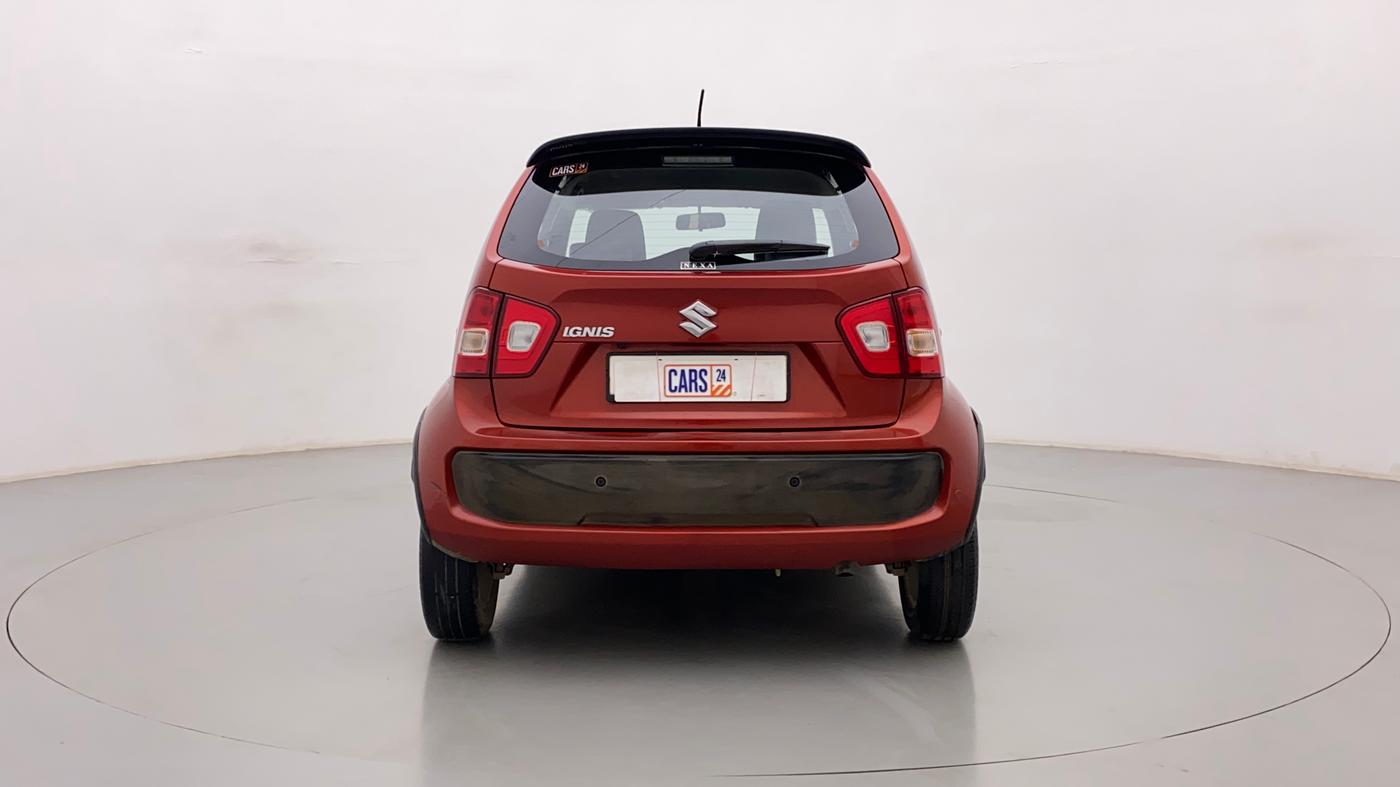 2018 Maruti IGNIS ALPHA 1.2 AMT DUAL TONE, Petrol, Automatic, 77,285 km, Back/Rear