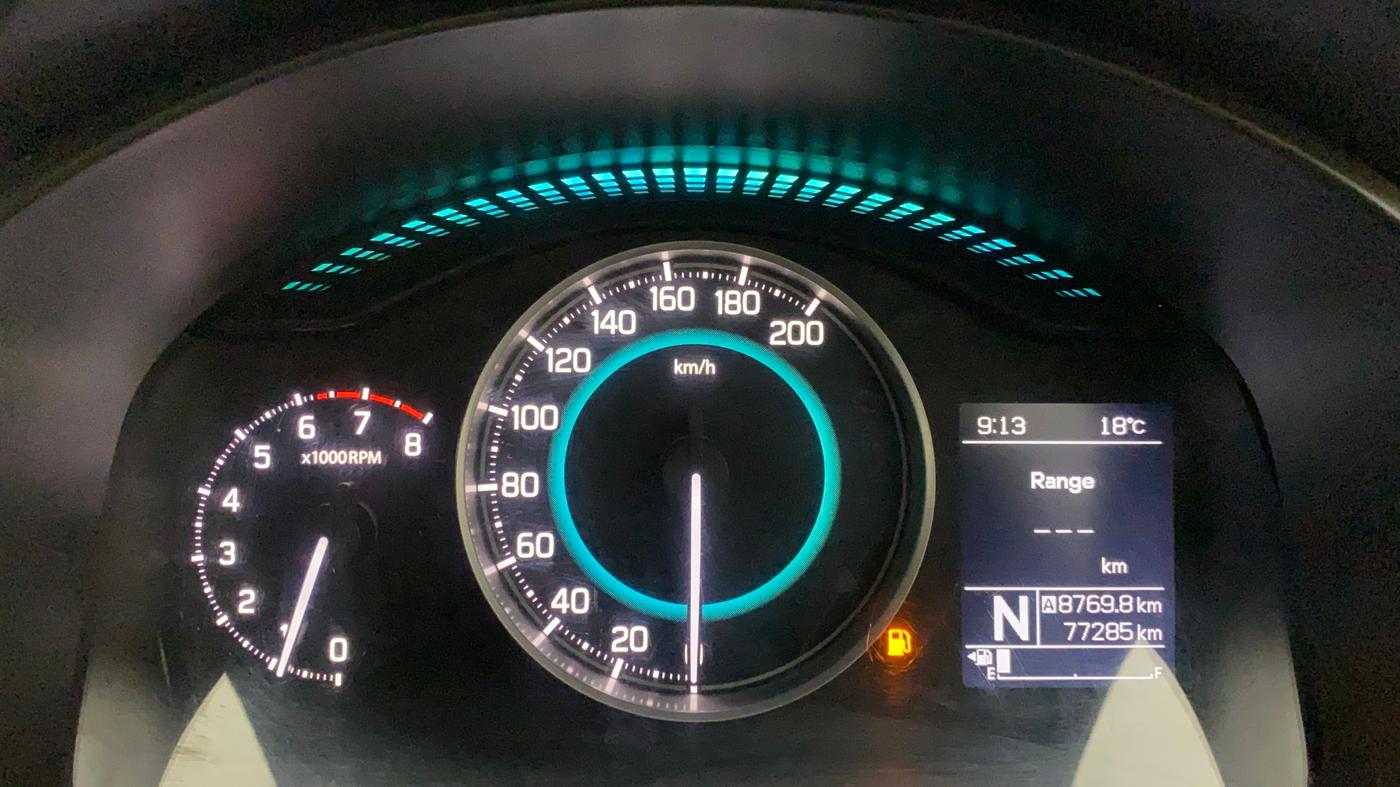 2018 Maruti IGNIS ALPHA 1.2 AMT DUAL TONE, Petrol, Automatic, 77,285 km, Odometer Image