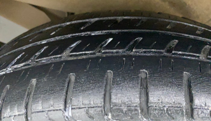2018 Maruti Wagon R 1.0 VXI AMT, Petrol, Automatic, 16,686 km, Left Rear Tyre Tread