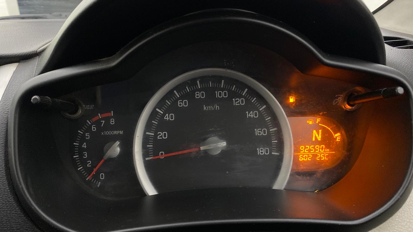 2015 Maruti Celerio VXI AMT, Petrol, Automatic, 92,589 km, Odometer Image
