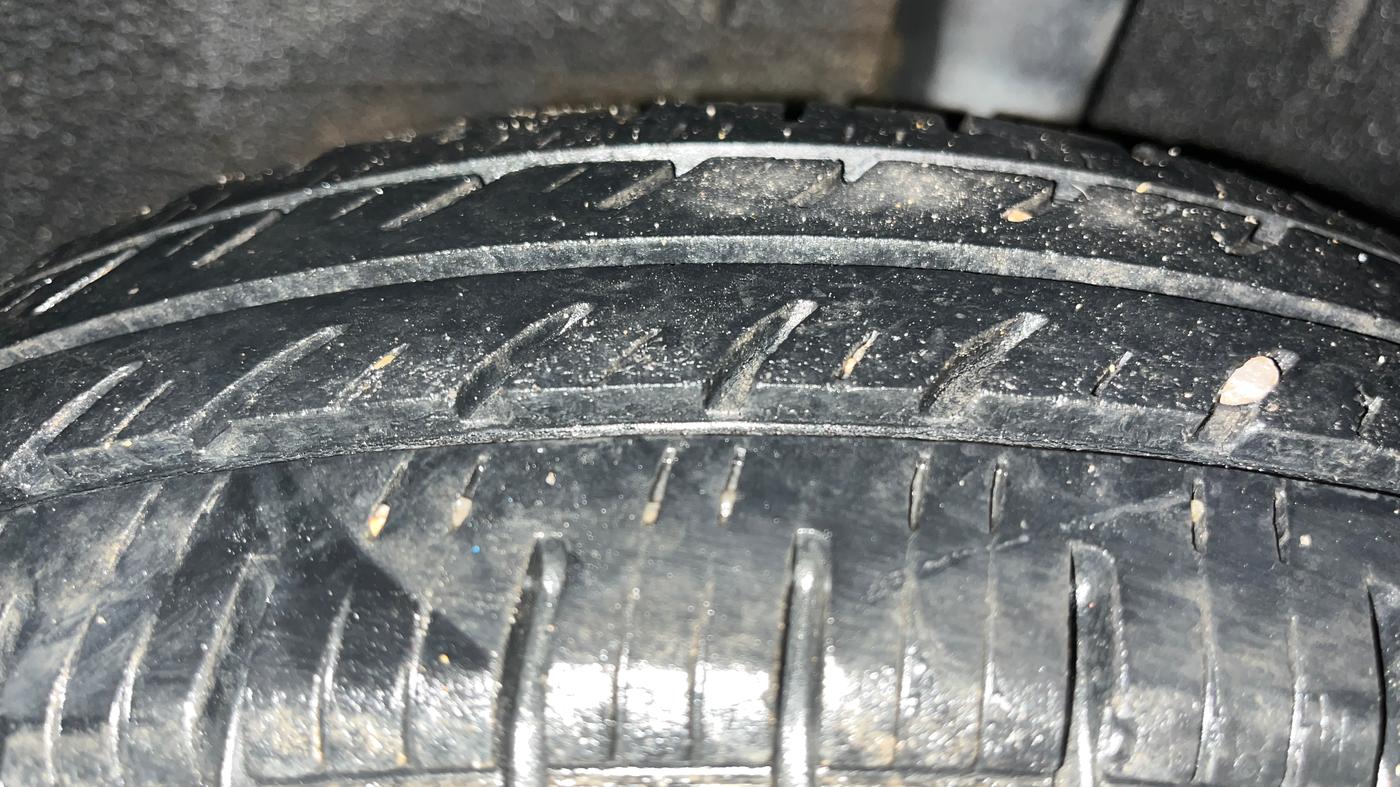 2018 Renault Kwid RXL, Petrol, Manual, 78,558 km, Left Rear Tyre Tread