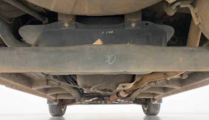 2016 Mahindra Kuv100 K8 6 STR, Petrol, Manual, 33,612 km, Rear Underbody