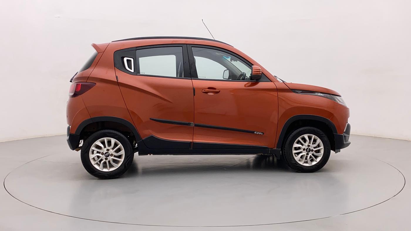 2016 Mahindra Kuv100 K8 6 STR, Petrol, Manual, 33,612 km, Right Side View