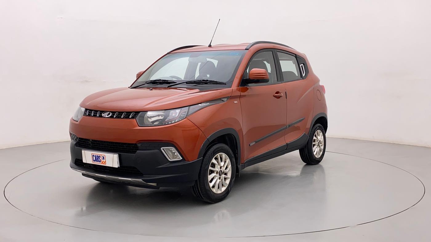 2016 Mahindra Kuv100 K8 6 STR, Petrol, Manual, 33,612 km, Left Front Diagonal
