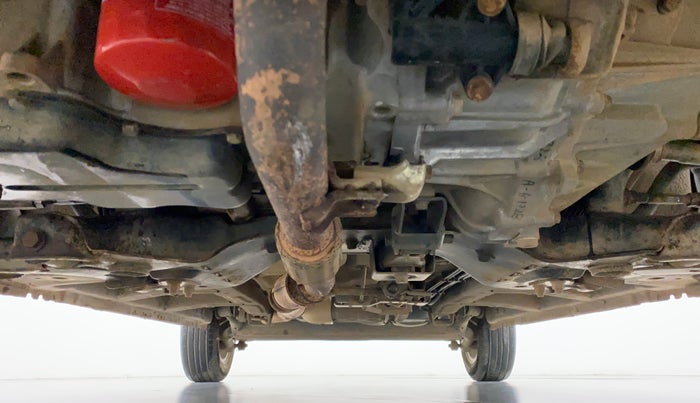 2016 Mahindra Kuv100 K8 6 STR, Petrol, Manual, 33,612 km, Front Underbody