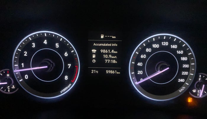 2021 Hyundai Creta SX 1.5 PETROL, Petrol, Manual, 59,854 km, Odometer Image