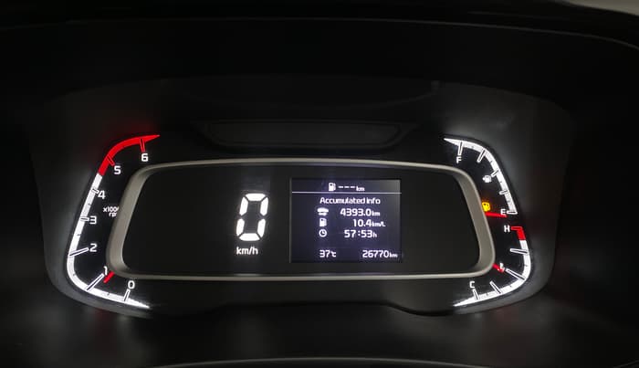 2021 KIA SONET HTX 1.5, Diesel, Manual, 26,770 km, Odometer Image