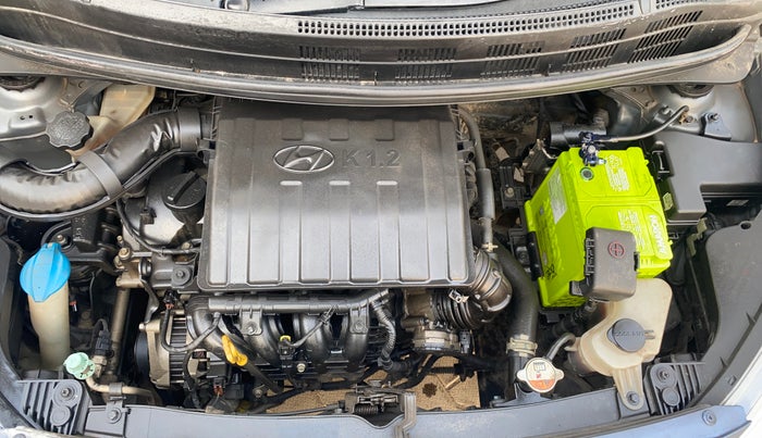 2015 Hyundai Grand i10 SPORTZ 1.2 KAPPA VTVT, Petrol, Manual, 75,839 km, Engine View