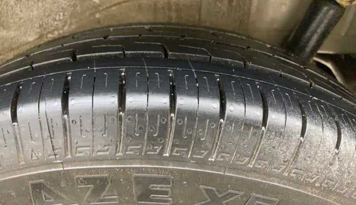 2015 Maruti Wagon R 1.0 VXI, Petrol, Manual, 48,478 km, Left Rear Tyre Tread
