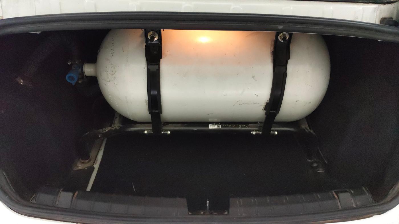 2023 Tata TIGOR XZ PLUS CNG, CNG, Manual, 44,033 km, Boot Inside