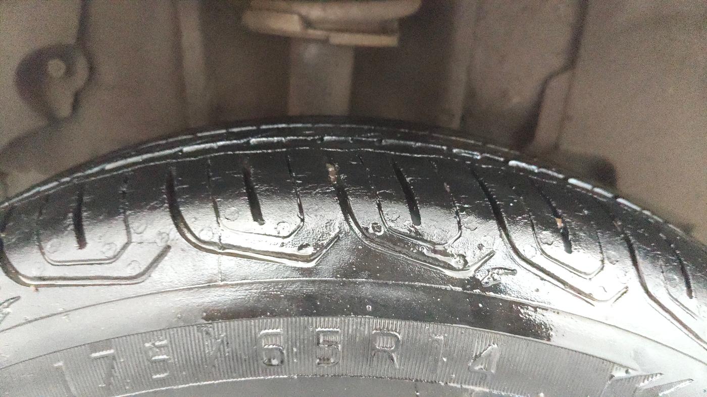 2023 Tata TIGOR XZ PLUS CNG, CNG, Manual, 44,033 km, Right Rear Tyre Tread
