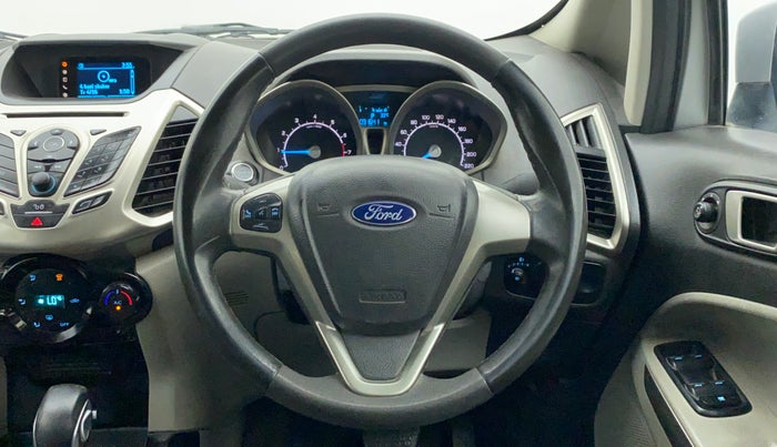 2017 Ford Ecosport TITANIUM + 1.5L PETROL AT, Petrol, Automatic, 91,641 km, Steering Wheel Close Up