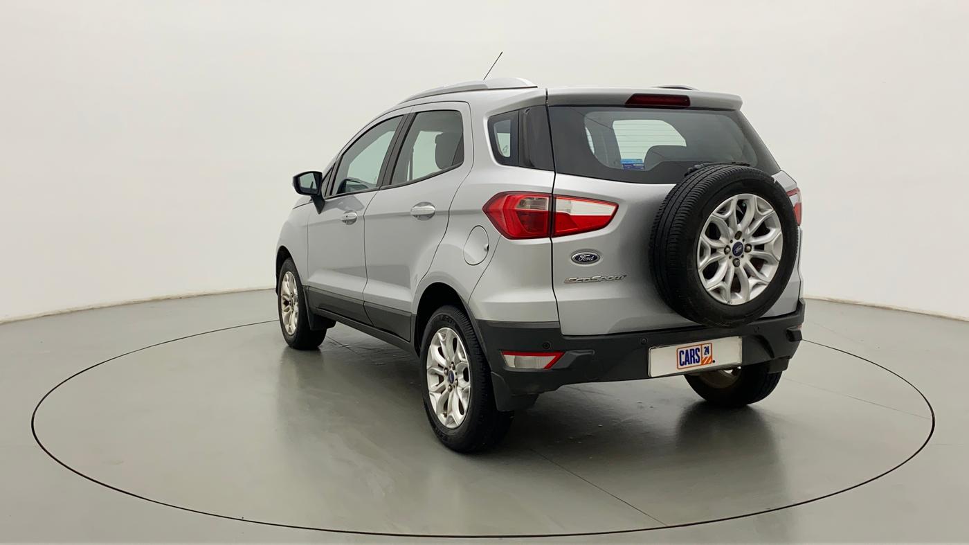 2017 Ford Ecosport TITANIUM + 1.5L PETROL AT, Petrol, Automatic, 91,641 km, Left Back Diagonal