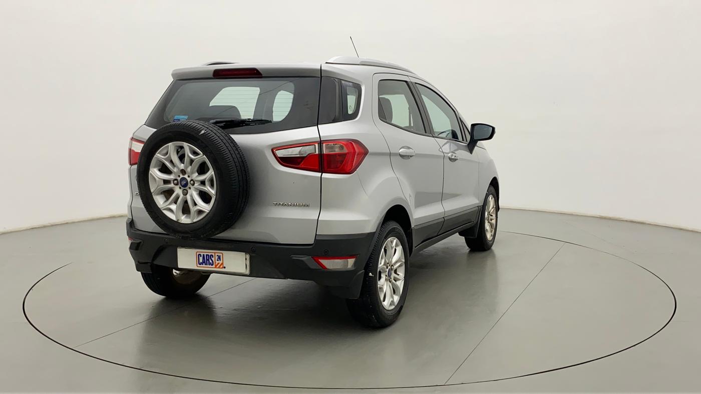 2017 Ford Ecosport TITANIUM + 1.5L PETROL AT, Petrol, Automatic, 91,641 km, Right Back Diagonal