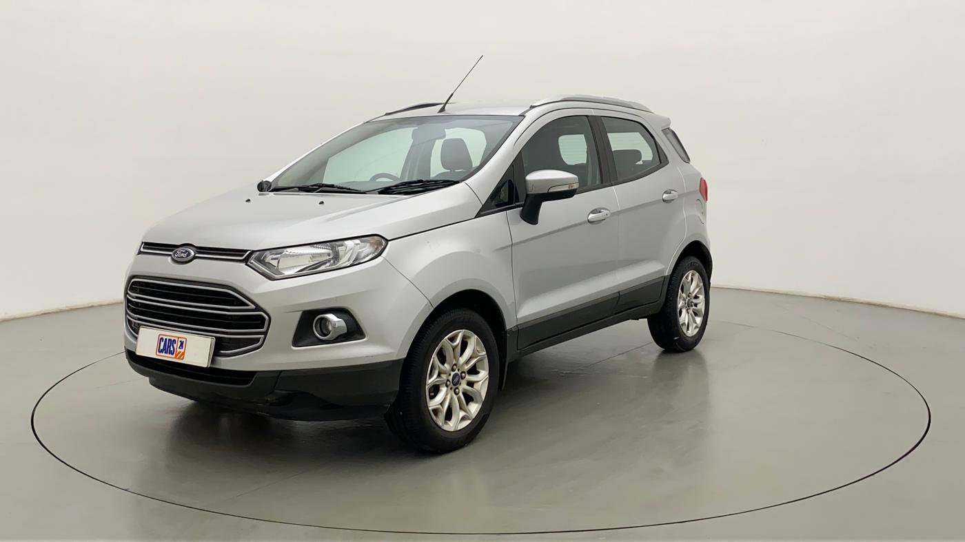 2017 Ford Ecosport TITANIUM + 1.5L PETROL AT, Petrol, Automatic, 91,641 km, Left Front Diagonal