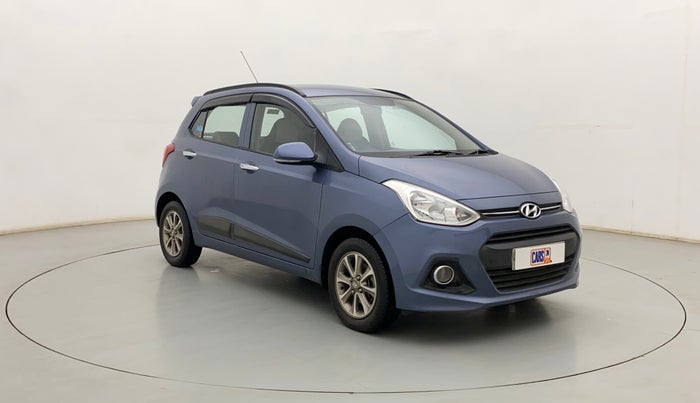 2016 Hyundai Grand i10 ASTA 1.2 KAPPA VTVT, Petrol, Manual, 74,476 km, Right Front Diagonal