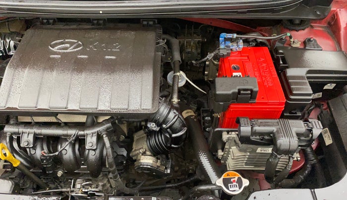 2020 Hyundai GRAND I10 NIOS ASTA AMT 1.2 KAPPA VTVT, Petrol, Automatic, 21,294 km, Engine View - Left