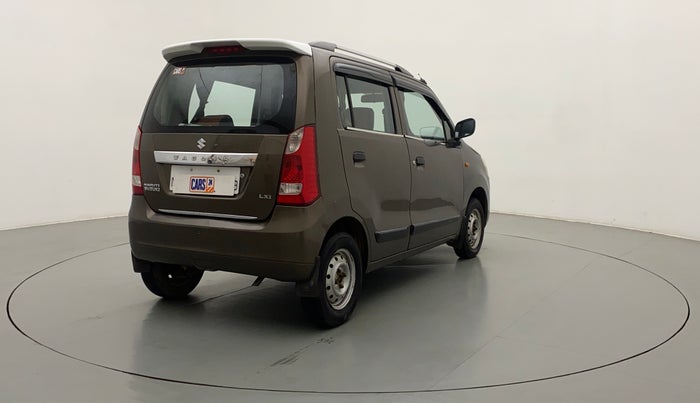 2015 Maruti Wagon R 1.0 LXI CNG, CNG, Manual, 57,643 km, Right Back Diagonal