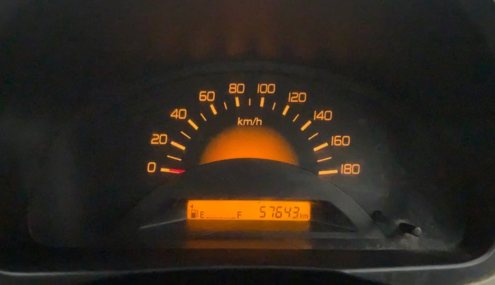 2015 Maruti Wagon R 1.0 LXI CNG, CNG, Manual, 57,643 km, Odometer Image