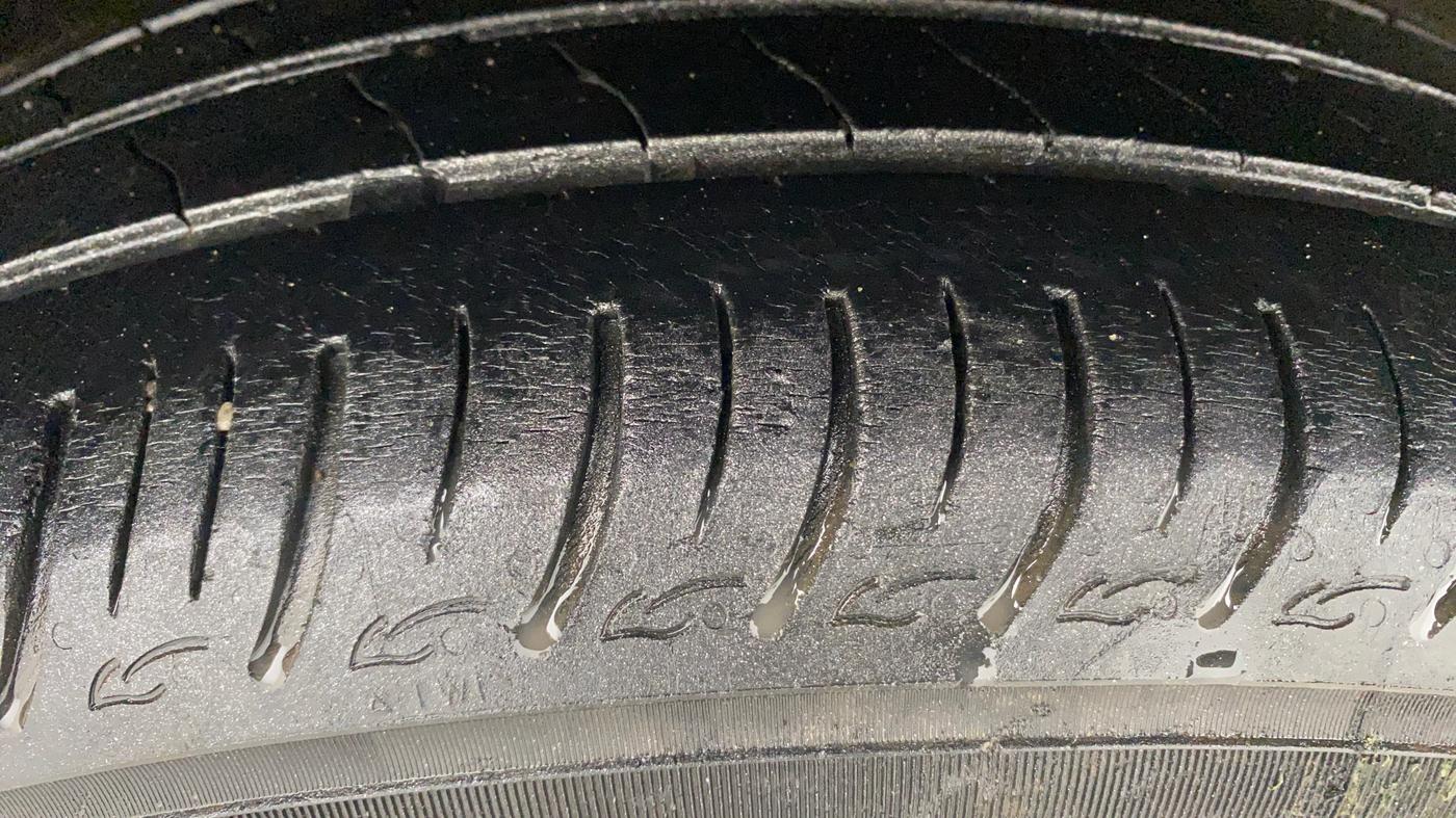 2020 Maruti Baleno DELTA PETROL 1.2, Petrol, Manual, 56,398 km, Right Rear Tyre Tread