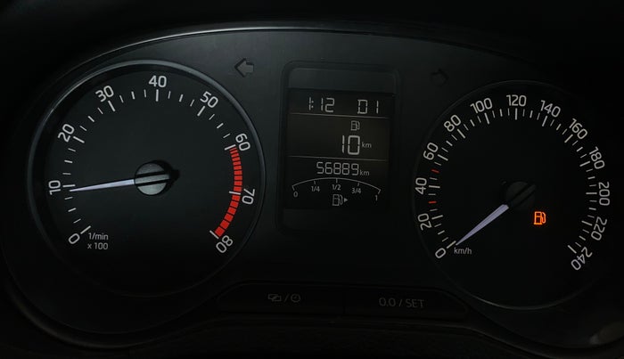 2020 Skoda Rapid STYLE AT TSI, Petrol, Automatic, 56,885 km, Odometer Image