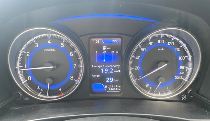2020 Maruti Baleno ZETA PETROL 1.2, Petrol, Manual, 94,602 km, Odometer Image