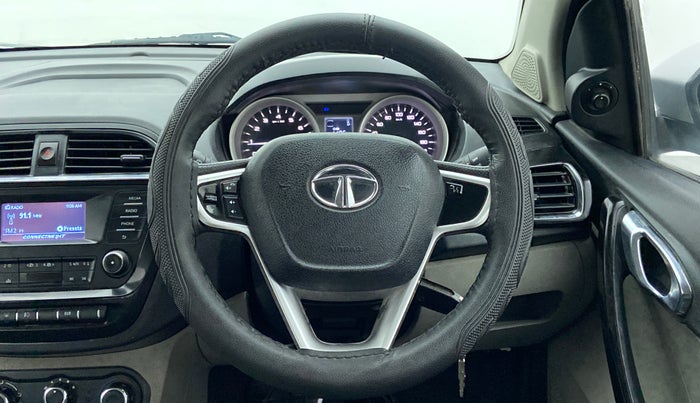 2016 Tata Tiago XZ 1.2 REVOTRON, Petrol, Manual, 16,558 km, Steering Wheel Close Up