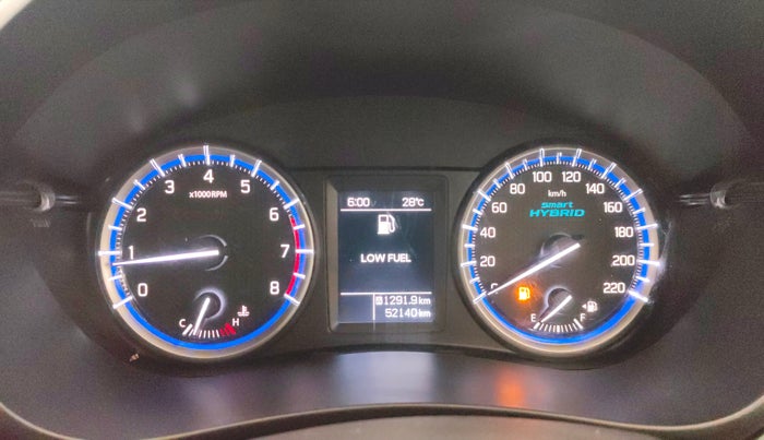 2021 Maruti S Cross ZETA 1.5, Petrol, Manual, 52,139 km, Odometer Image