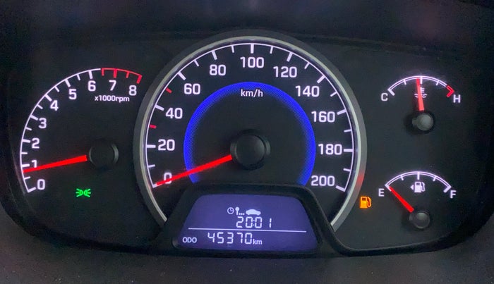 2018 Hyundai Grand i10 MAGNA 1.2 KAPPA VTVT, Petrol, Manual, 45,456 km, Odometer Image