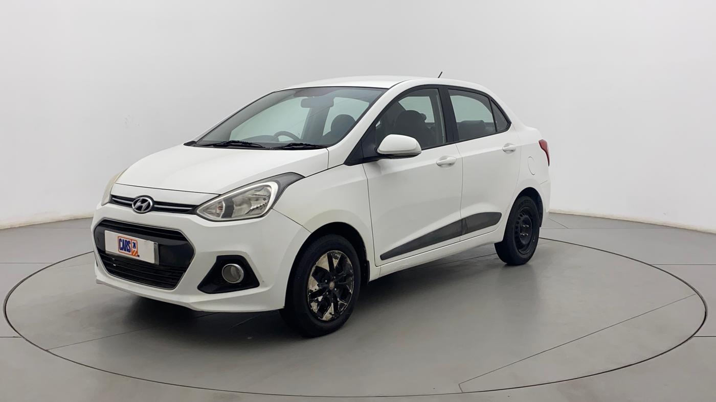 2017 Hyundai Xcent S 1.1 CRDI, Diesel, Manual, 93,025 km, Left Front Diagonal
