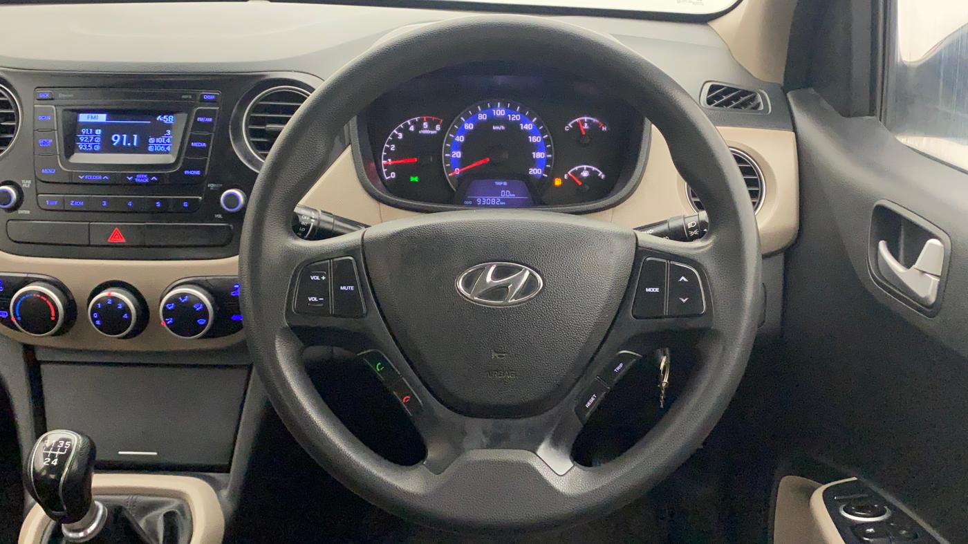 2017 Hyundai Xcent S 1.1 CRDI, Diesel, Manual, 93,025 km, Steering Wheel Close Up