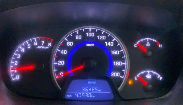 2016 Hyundai Grand i10 SPORTZ 1.2 KAPPA VTVT, Petrol, Manual, 41,111 km, Odometer Image