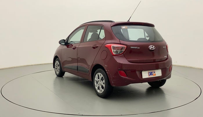 2016 Hyundai Grand i10 SPORTZ 1.2 KAPPA VTVT, Petrol, Manual, 41,111 km, Left Back Diagonal