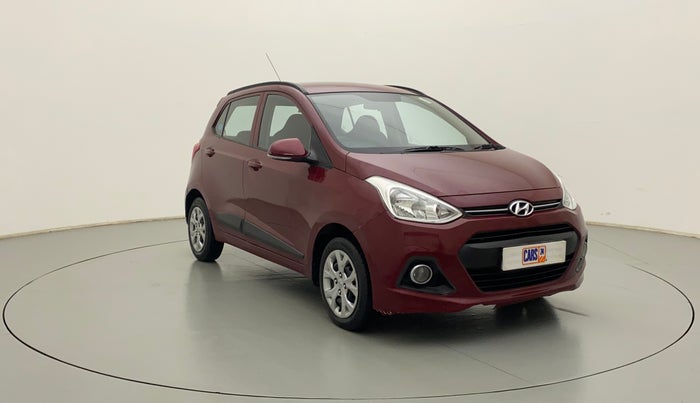 2016 Hyundai Grand i10 SPORTZ 1.2 KAPPA VTVT, Petrol, Manual, 41,111 km, Right Front Diagonal
