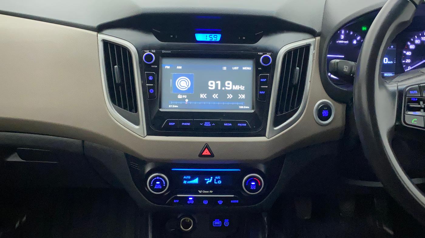 2015 Hyundai Creta SX (O) 1.6 DIESEL, Diesel, Manual, 96,293 km, Air Conditioner