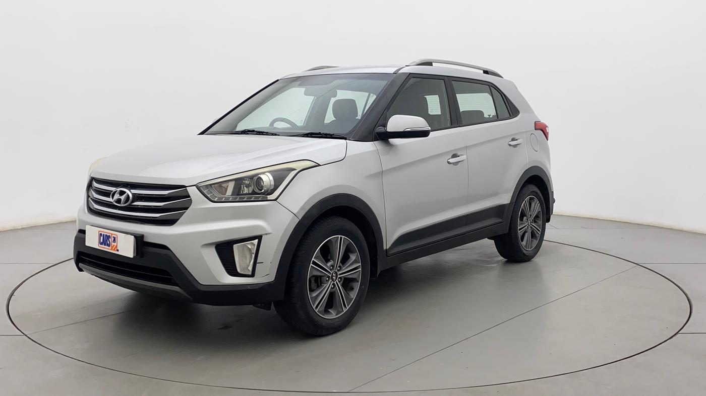 2015 Hyundai Creta SX (O) 1.6 DIESEL, Diesel, Manual, 96,293 km, Left Front Diagonal