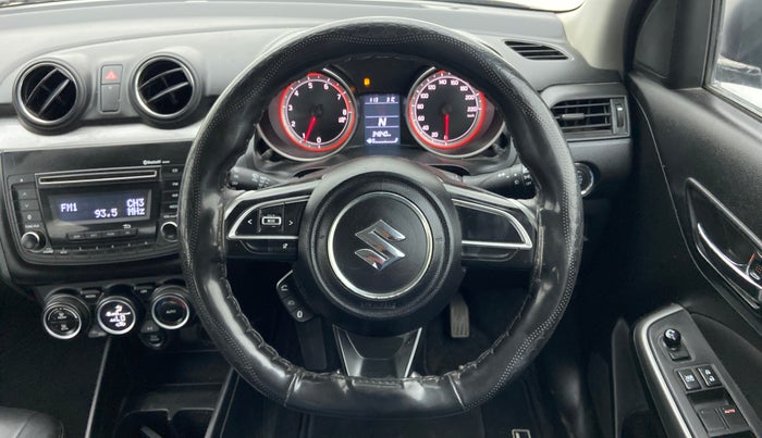 2018 Maruti Swift ZXI AMT, Petrol, Automatic, 35,174 km, Steering Wheel Close Up